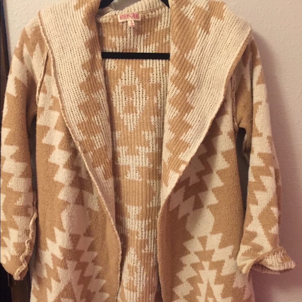 Patterned cardigan